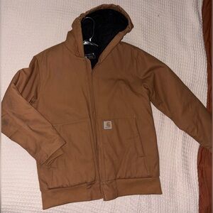 Carhartt Tan Quilted Jacket